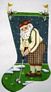 Golfing Santa